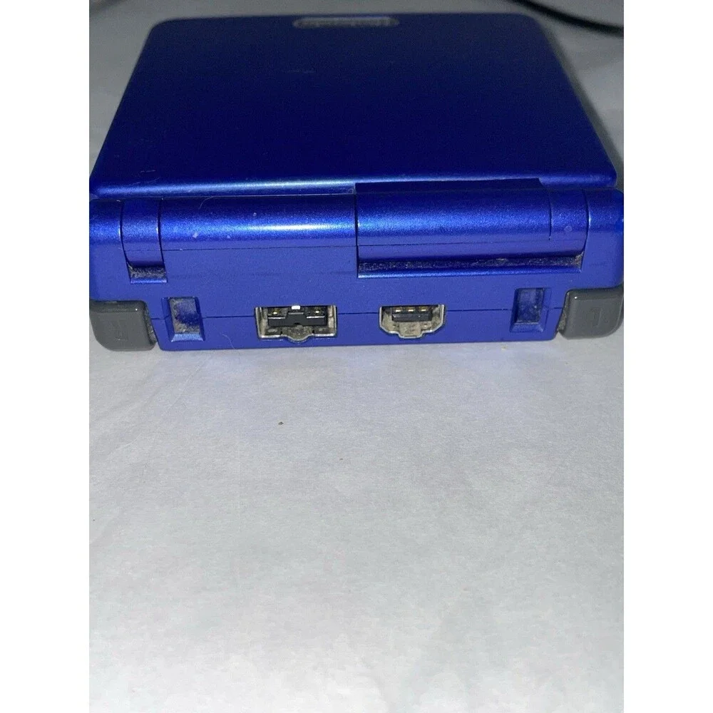 Nintendo Game Boy Advance SP AGS-001 Cobalt Blue Tested New Battery USB Charger